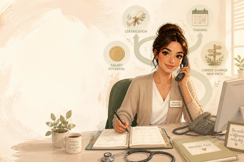 Devenir secrétaire médicale : formation et salaire
