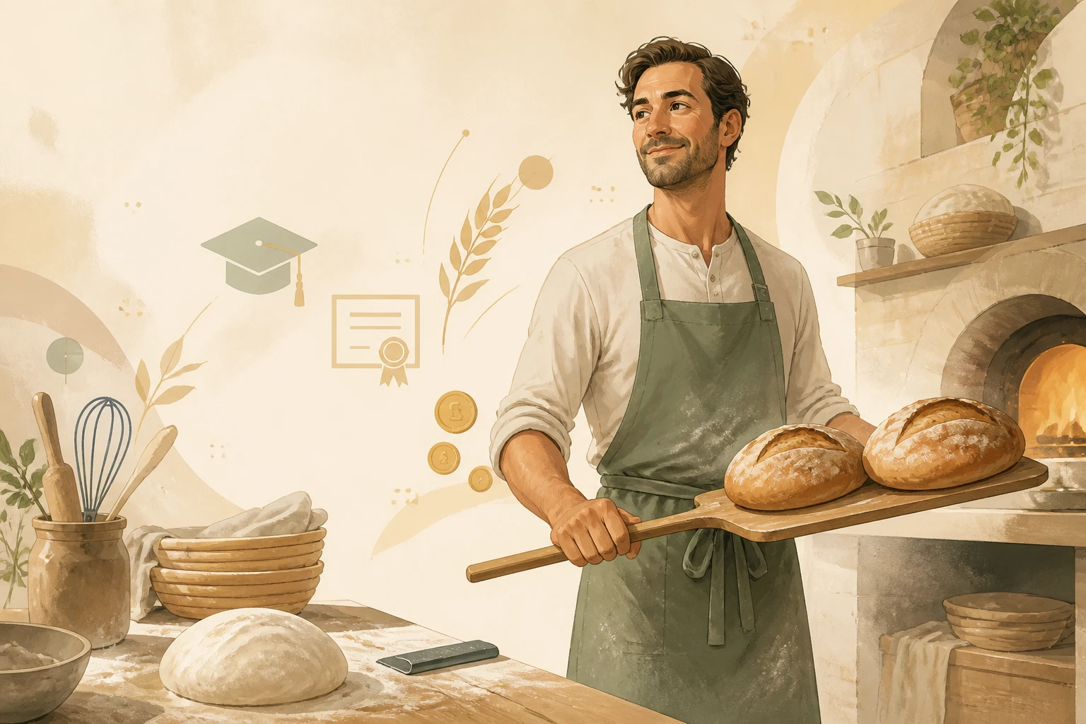 Devenir boulanger en reconversion : le guide complet